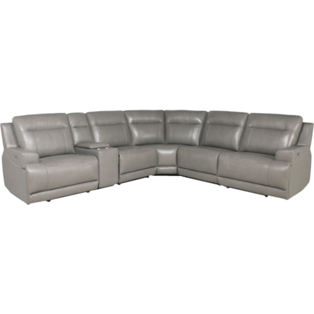 6-Piece Power Reclining Sectional
