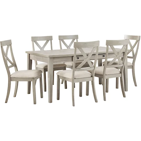 7-Piece Table and Chair Set