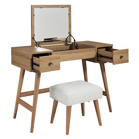 Vanity with Stool