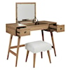 Ashley Furniture Signature Design Thadamere Vanity with Stool