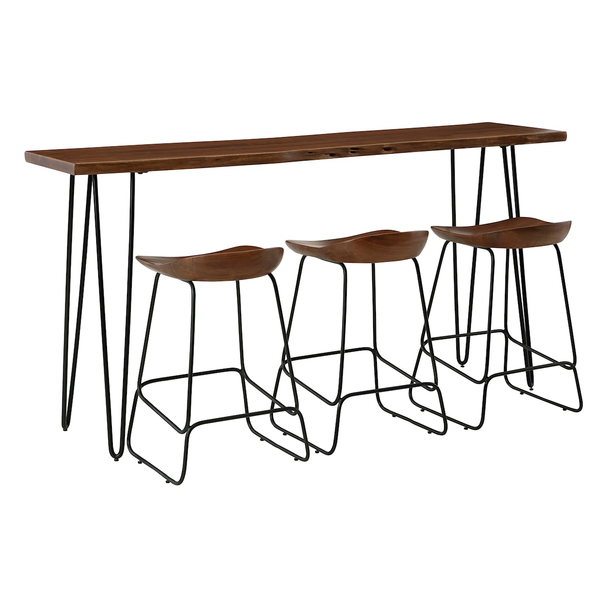Signature Design by Ashley Wilinruck 4-Piece Counter Height Dining Set