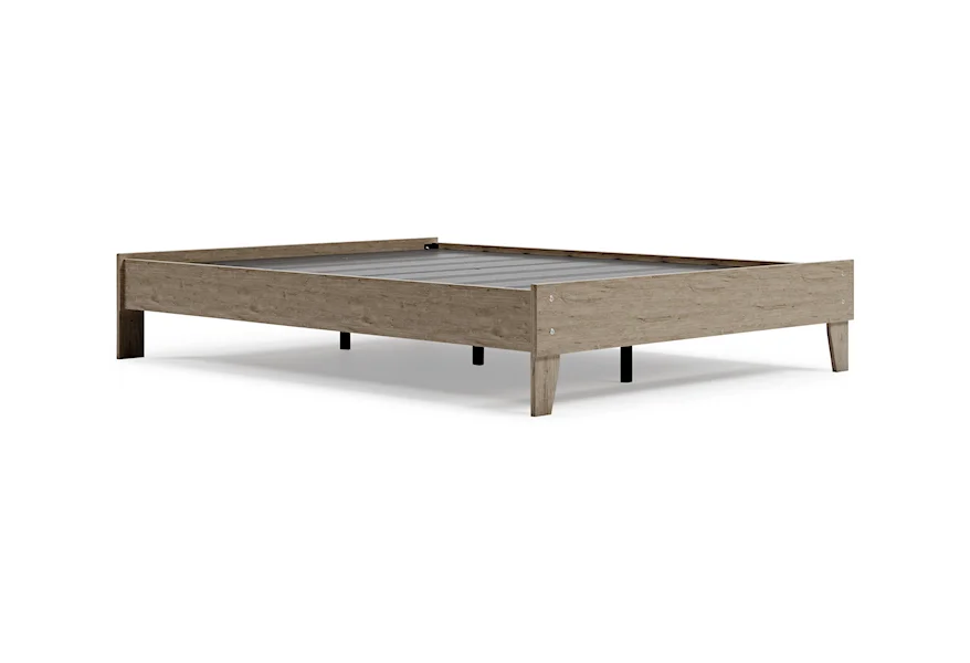 Oliah Queen Platform Bed by Signature Design by Ashley at Furniture Fair - North Carolina