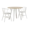 Signature Design Grannen Dining Table and 2 Chairs