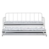 Signature Design by Ashley Trentlore Twin Metal Day Bed with Trundle