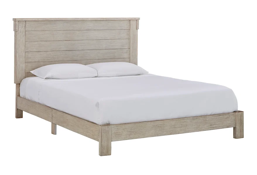 Hollentown Queen Panel Bed by Signature Design by Ashley at Westrich Furniture & Appliances