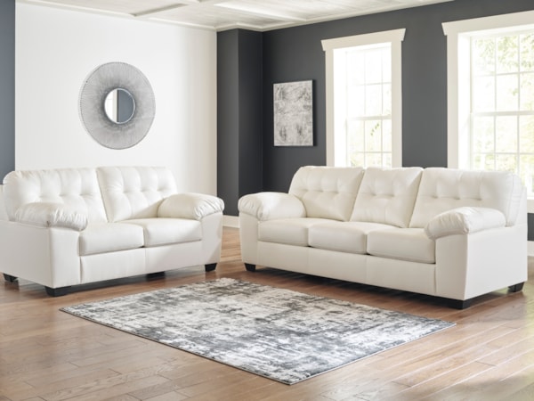 Sofa and Loveseat