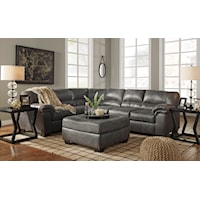 3-Piece Sectional with Ottoman