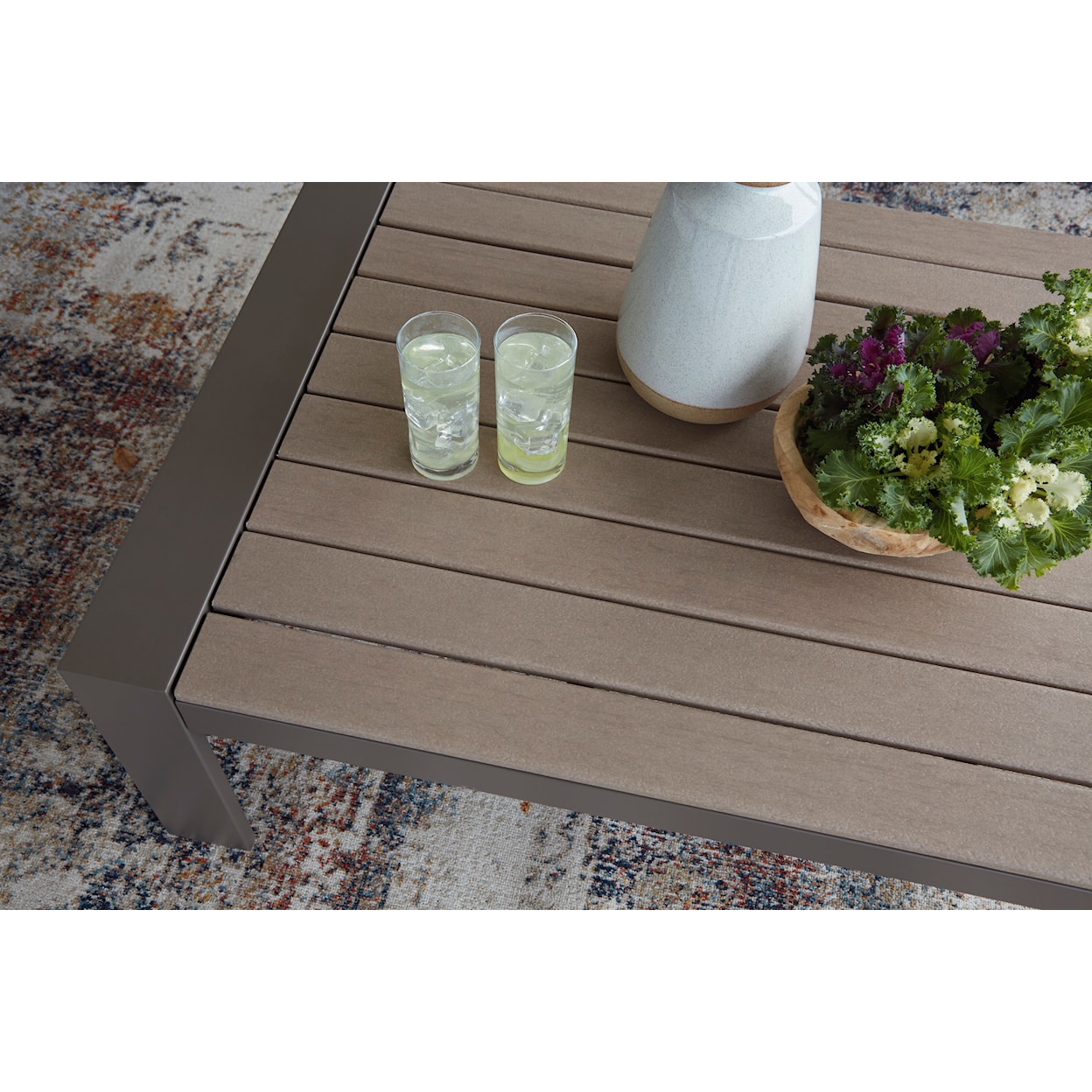 Signature Design by Ashley Tropicava Outdoor Coffee Table