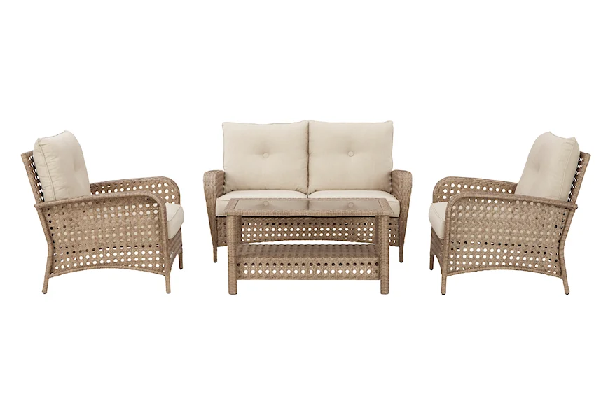 Braylee Outdoor Conversation Sets/Outdoor Chat Sets by Signature Design by Ashley at Esprit Decor Home Furnishings