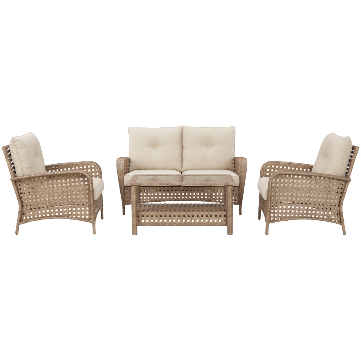 Signature Design by Ashley Braylee Outdoor Conversation Sets/Outdoor Chat Sets