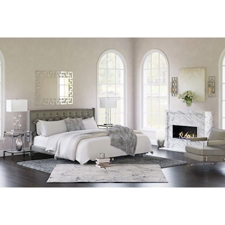 King Upholstered Bed