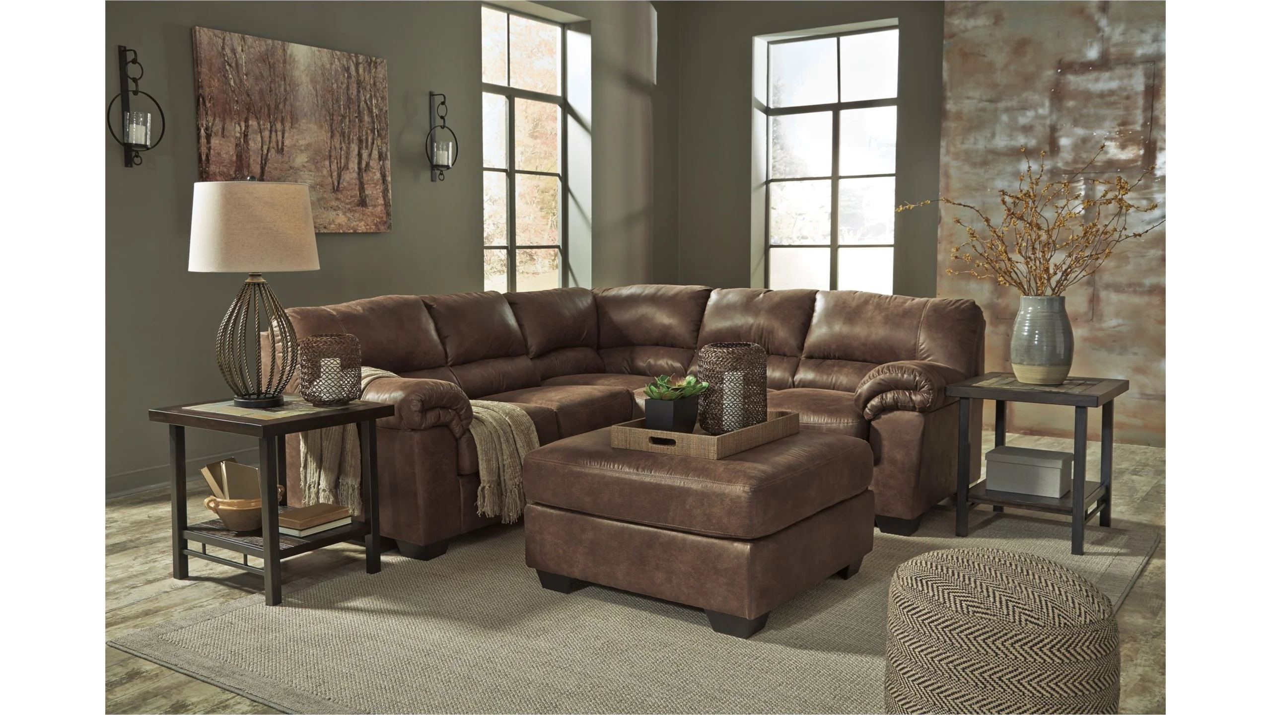 Ashley bladen deals 2 piece sectional