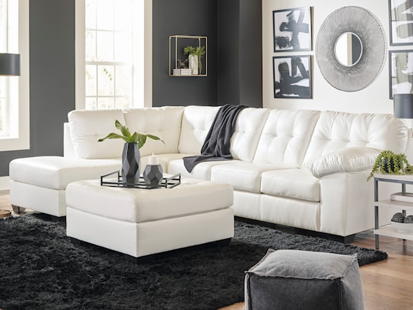 Sectional and Ottoman