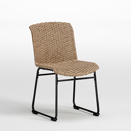 Resin Wicker Outdoor Dining Chair