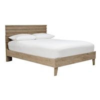 Queen Panel Platform Bed