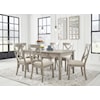 Signature Design by Ashley Furniture Parellen 7-Piece Table and Chair Set