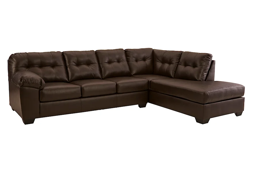Donlen 2-Piece Sectional with Chaise by Ashley (Signature Design) at Johnny Janosik