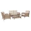 Signature Design by Ashley Braylee Outdoor Conversation Sets/Outdoor Chat Sets