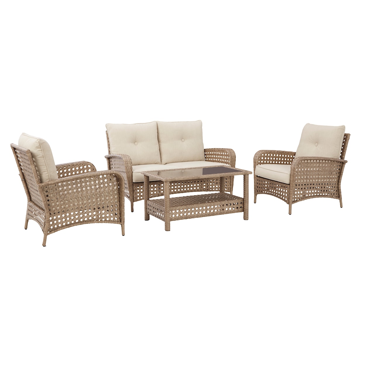 Signature Design by Ashley Braylee Outdoor Conversation Sets/Outdoor Chat Sets