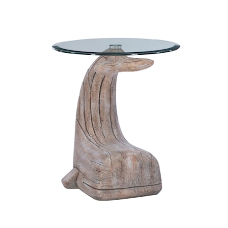 Whale Accent Table