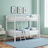 Powell Powell HEAVY METAL TWIN TWIN WHITE BUNK BED