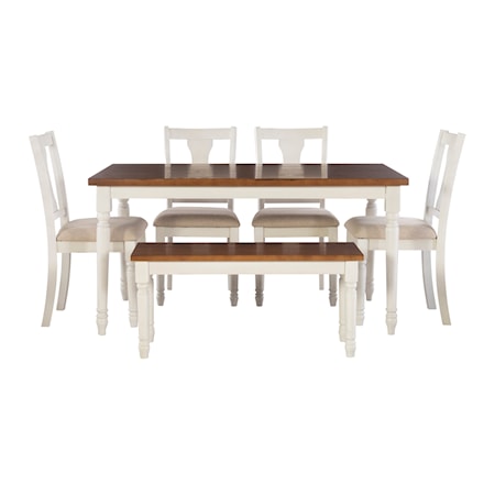 Willow 6 Piece Dining Set