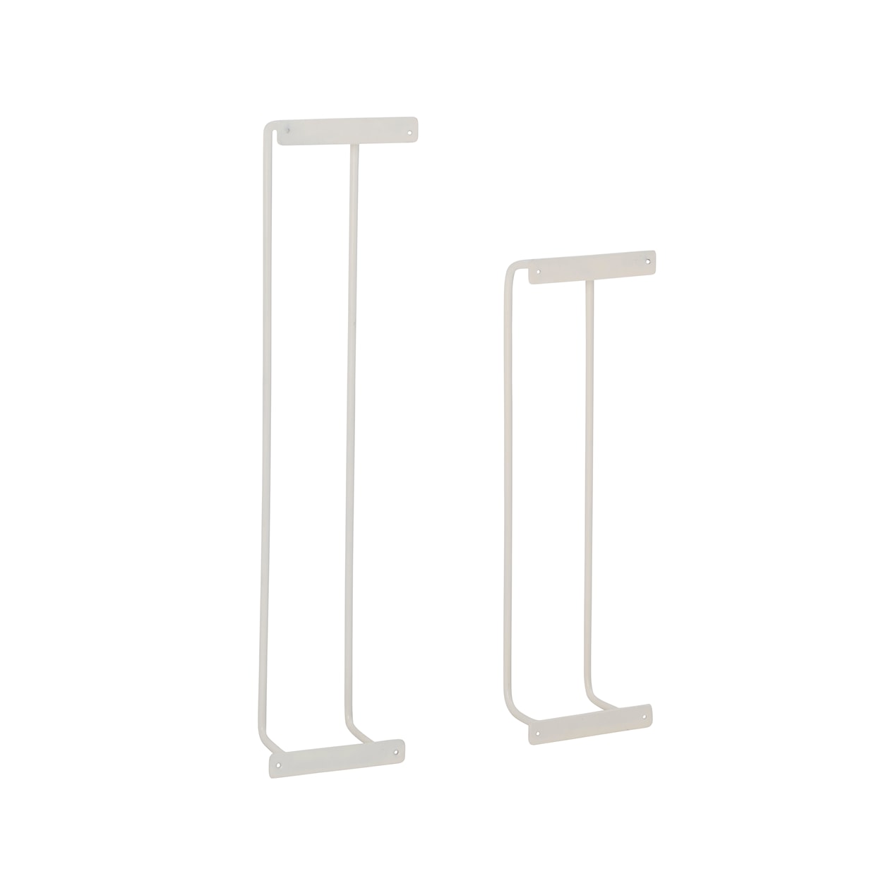 Powell Triston Triston Metal Towel Rack 2Pk White