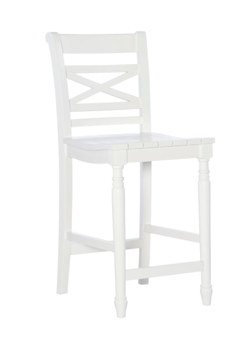 Farmhouse Armless Counter Stool