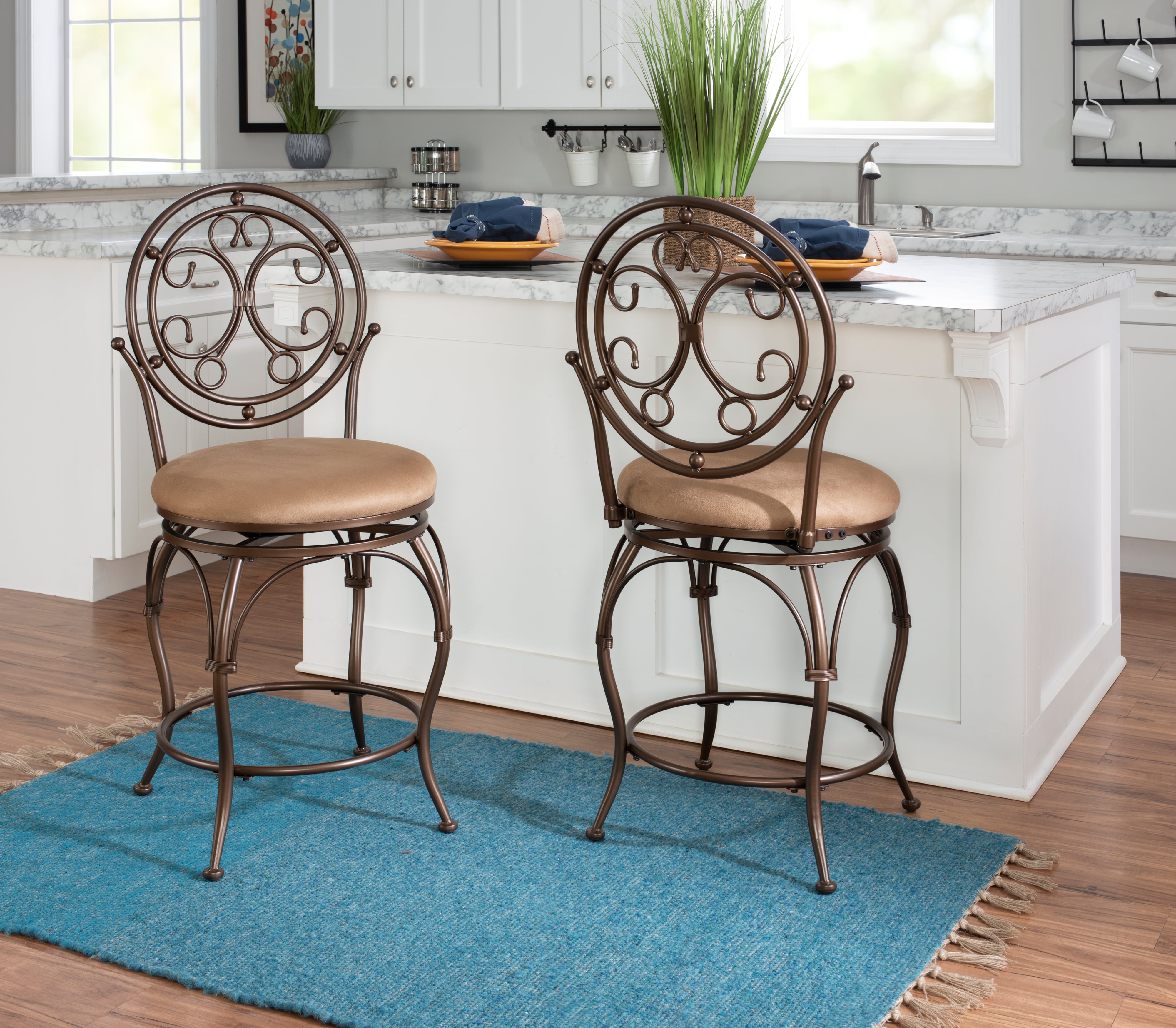 Circle Back Counter Stool