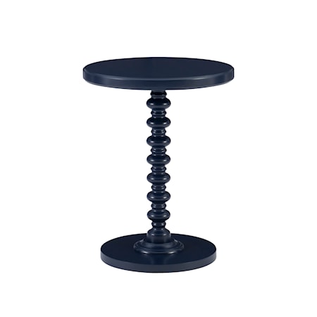 Aurora Side Table Navy Blue