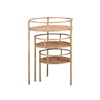 Powell Collis Collis Three Tiered Plant Stand Gold