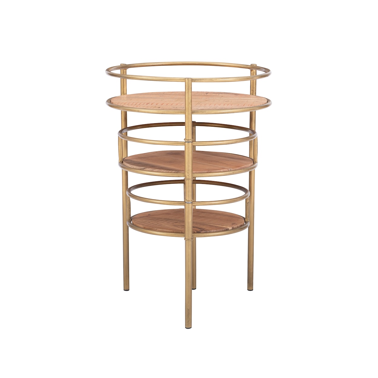 Powell Collis Collis Three Tiered Plant Stand Gold
