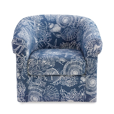 Upholstered Swivel Chair