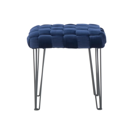 Shadbury Square Stool Navy