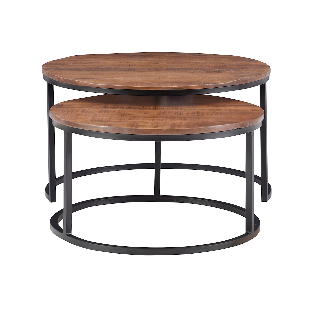 Powell Westing Weston Nesting Coffee Tables Brown