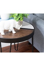 Powell Ronin Ronin Two Toned Side Table