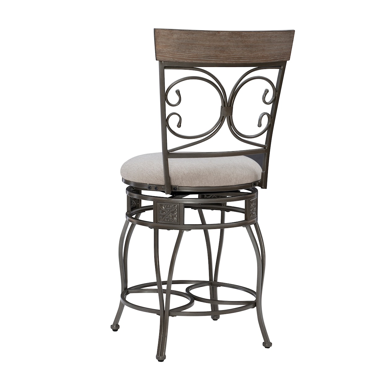 Powell Beeson Upholstered Counter Stool