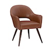 Powell Sabine Side Chair with Saddle Upholstery