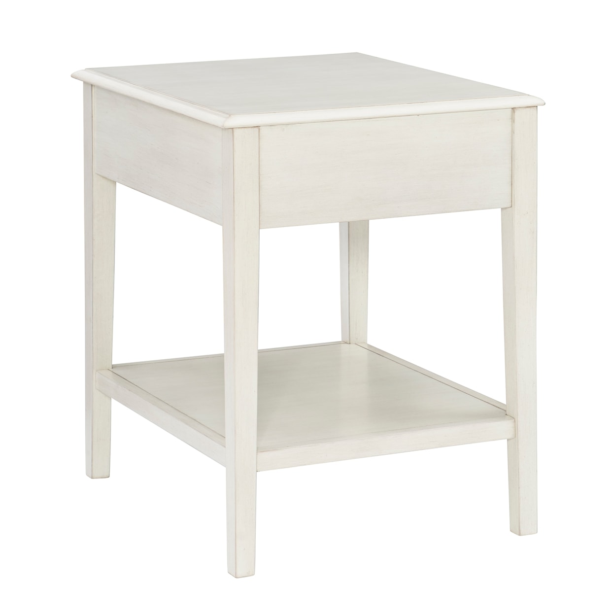 Powell Sadie Side Accent Table Cream