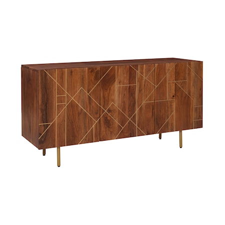 Khloe Acacia Wood Console