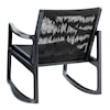 Powell Jeno Jeno Woven Rocking Chair Black