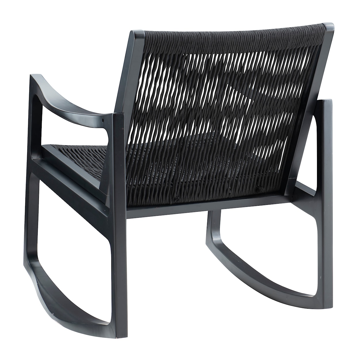 Powell Jeno Jeno Woven Rocking Chair Black