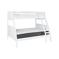 Coastal Youth White Bunk Bed