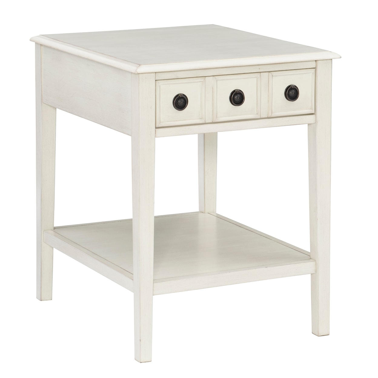 Powell Sadie Side Accent Table Cream