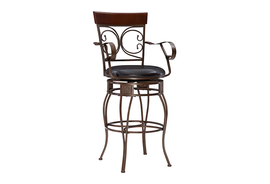 Beeson Beeson Big And Tall Barstool Arm by Powell at A1 Furniture & Mattress