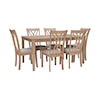 Powell Maggie Maggie 7Pc Dining Set Natural