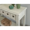 Powell Sadie 38 Inch Console Cream