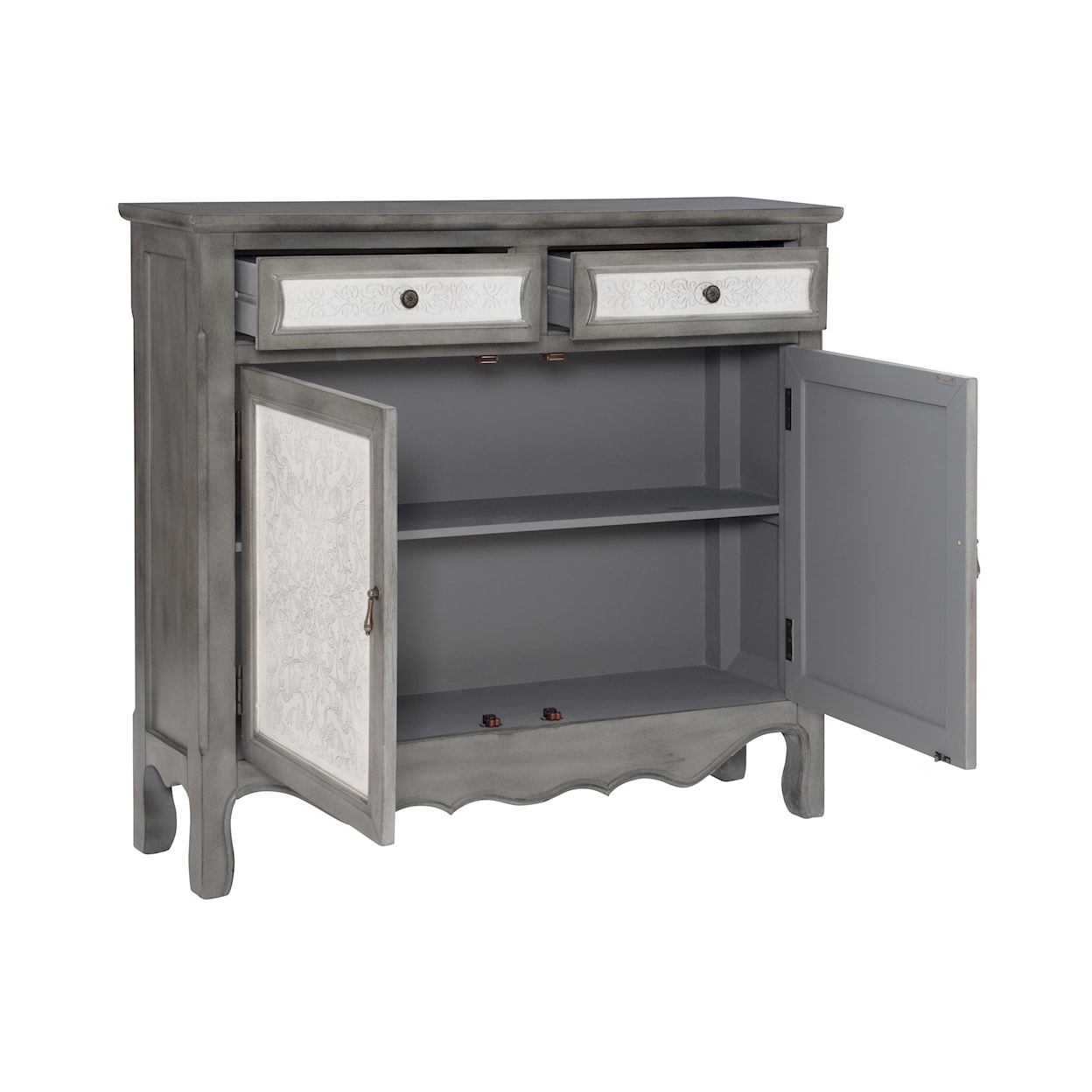 Powell Powell Antique Console Grey