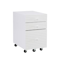 Contemporary 3-Drawer File Cabinet