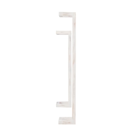 Tesni Wood Towel Rack 2Pk White